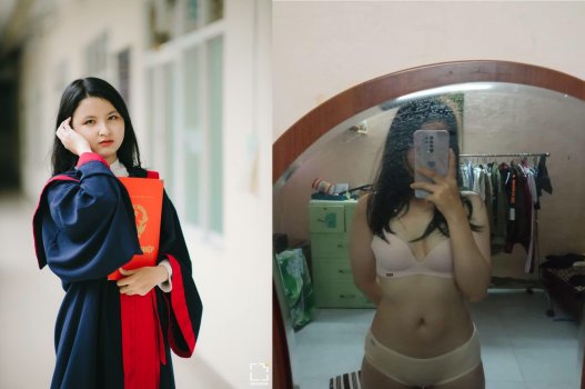 Phim sex em gái tốt nghiệp liền gạ bạn địt nhai